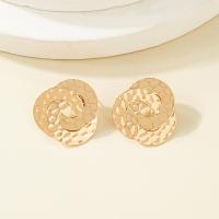 Zinc Alloy Stud Earring plated fashion jewelry gold nickel lead & cadmium free 10-12mm Sold By Pair