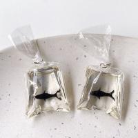 Resin Pendant Goldfish break proof & cute & DIY nickel lead & cadmium free 22mm Approx Sold By Bag