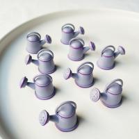 Mobile Phone DIY Decoration PVC Plastic Teapot break proof & cute purple nickel lead & cadmium free 20mm Approx Sold By Bag