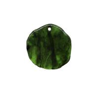 Resin Pendant, DIY, more colors for choice, 38x39mm, Sold By PC