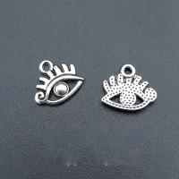 Zinc Alloy Pendants antique silver color plated vintage & DIY & hollow nickel lead & cadmium free Approx Sold By Bag