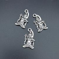 Zinc Alloy Pendants antique silver color plated durable & DIY nickel lead & cadmium free Approx Sold By Bag