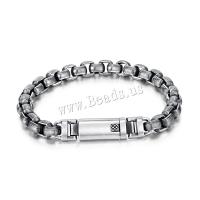 Stainless Steel Jewelry Bracelet 304 Stainless Steel polished fashion jewelry & for woman original color Length 22.5 cm Sold By PC