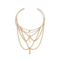 Body Chain Jewelry Iron with Zinc Alloy plated fashion jewelry & for woman Sold By PC
