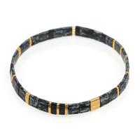 Glasperlen Armband, TILA+Perlen, Bohemian-Stil & für Frau, keine, frei von Nickel, Blei & Kadmium, Länge:ca. 16.5 cm, verkauft von PC