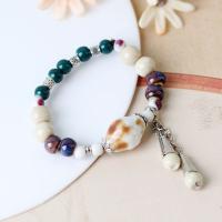 Porcelæn Bracelet, håndlavet, mode smykker & Unisex & forskellige stilarter for valg, Længde Ca. 13-23 cm, Solgt af PC