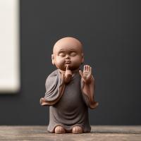 Buddhist Gift Decoration Purple Clay handmade for home and office & durable Sold By PC