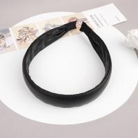 Hair Bands Cloth with Leather fashion jewelry Sold By PC