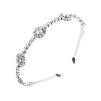 Hair Bands Zinc Alloy plated fashion jewelry & with rhinestone nickel lead & cadmium free Sold By PC