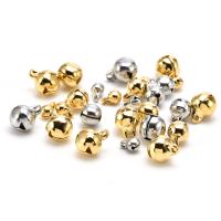 316 Stainless Steel Bell Charm, plated, fashion jewelry & DIY & different size for choice, more colors for choice, 100PCs/Bag, Sold By Bag