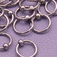 Rozsdamentes acél Ear Piercing ékszerek, 304 rozsdamentes acél, egynemű, az eredeti szín, 1.20x8x3mm, Által értékesített PC