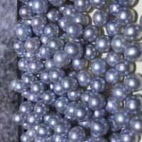 Naturales agua dulce perlas sueltas, Perlas cultivadas de agua dulce, Bricolaje, gris, 5.5-6.5mm, Vendido por UD