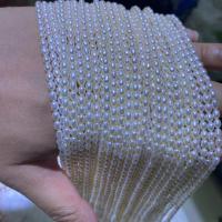 Cultured Rice Freshwater Pearl Beads, DIY, white, 3.5mm, Sold Per Approx 15 Inch Strand