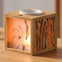 Porcelain Aromatherapy Essential Oil Diffuser with Phyllostachys Pubescens & Glass half handmade for home and office & durable Sold By PC