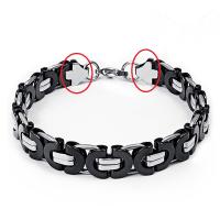 Stainless Steel Bracelet Finding, 304 Stainless Steel, different size for choice, Sold By PC
