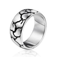 Titanium Steel Finger Ring, different size for choice & for man, original color, 10mm, US Ring Size:7-13, Sold By PC