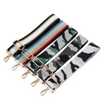Fashion Luggage and Bag Accessories, Canvas, jacquard, Length Adjustable & folk style & for woman, more colors for choice, 1300x50mm, Sold By PC