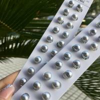 Perles d'huîtres perles de mer Akoya cultivées, perles Akoya cultivées, DIY, 8-8.5mm, Vendu par paire