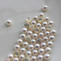 Natürliche Süßwasser, lose Perlen, Natürliche kultivierte Süßwasserperlen, DIY & verschiedene Größen vorhanden, weiß, verkauft von PC