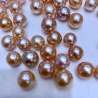 Naturalne perły słodkowodne perełki luźne, Perła naturalna słodkowodna, DIY & bez otworu, 9-10mm, sprzedane przez PC