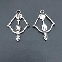 Zinc Alloy Hollow Pendants antique silver color plated vintage & DIY nickel lead & cadmium free Approx Sold By Bag