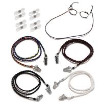 Brillenhalter, Polyester, mit PU Leder, 4 Stück & Anti-Skidding & Multifunktions, keine, Länge:ca. 75 cm, verkauft von setzen