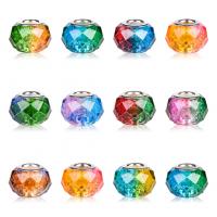 Stoving Varnish Glass Beads, fashion jewelry & for woman, mixed colors, 10x14mm, Hole:Approx 5mm, 100PCs/Box, Sold By Box