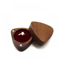 Wood Ring Box Walnut wood durable Sold By PC