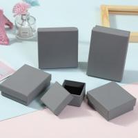 Подарочные коробочки для ювелирных изделий, картон, с Губка, разный размер для выбора, Много цветов для выбора, продается PC