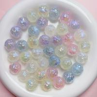Acrylic Jewelry Beads, Round, DIY, more colors for choice, 16mm, 10PCs/Bag, Sold By Bag