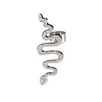 Fashion Earring Cuff and Wraps, Tibetan Style, Snake, plated, fashion jewelry & for woman, more colors for choice, 16x45mm, Sold By PC