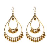 Zinc Alloy Drop Earrings plated fashion jewelry & folk style & for woman nickel lead & cadmium free Sold By Pair