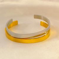 Stainless Steel Bangle 304 Stainless Steel plated fashion jewelry 8mm Length 62 cm Sold By PC