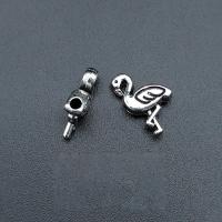 Zinc Alloy Spacer Beads Bird antique silver color plated vintage & DIY nickel lead & cadmium free Approx Sold By Bag