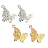 Brass Jewelry Pendants Butterfly plated DIY & for woman nickel lead & cadmium free Approx 1.5mm Sold By PC