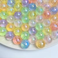 Perles  acrylique plaqué , Rond, DIY, plus de couleurs à choisir, 14mm, 10PC/sac, Vendu par sac