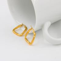 Stainless Steel Lever Back Earring 304 Stainless Steel irregular plated fashion jewelry Sold By Pair