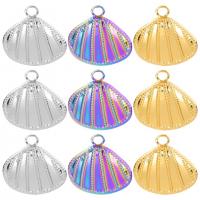 Stainless Steel Animal Pendants, 304 Stainless Steel, Shell, Vacuum Ion Plating, oval chain & different styles for choice, more colors for choice, 22x21mm, Hole:Approx 1.2mm, Length:50 cm, Sold By PC