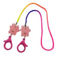 Acrylic Mask Chain Holder, multifunctional & for children, more colors for choice, Length:Approx 58 cm, Sold By PC