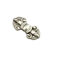 Tibetan Style Jewelry Beads, antique silver color plated, DIY, nickel, lead & cadmium free, 18x9x0.3mm, Hole:Approx 0.3mm, Sold By PC