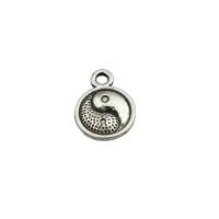 Tibetan Style Pendants, antique silver color plated, DIY, nickel, lead & cadmium free, 13x10x0.2mm, Hole:Approx 0.2mm, Sold By PC