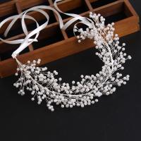 Headband Brass with Plastic Pearl fashion jewelry & for woman nickel lead & cadmium free Sold By PC