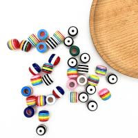 Akril nakit Beads, možete DIY, više boja za izbor, 10mm, Rupa:Približno 1.5mm, 100računala/Torba, Prodano By Torba
