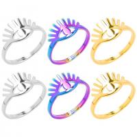 304 Stainless Steel Open Finger Ring Vacuum Ion Plating fashion jewelry & Unisex & adjustable US Ring Sold By PC