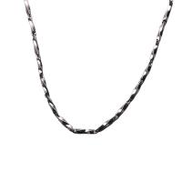 Titanium Steel Necklace polished Unisex original color Sold By PC