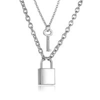 Ожерелье из нержавеющей стали , Нержавеющая сталь 304, ювелирные изделия моды & различной длины для выбора & Мужская, оригинальный цвет, продается PC