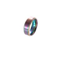 Titan Edelstahl Ringe, Titanstahl, plattiert, Modeschmuck & verschiedene Größen vorhanden & für den Menschen, verkauft von PC