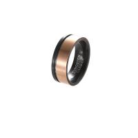 Titanium Steel Finger Ring plated fashion jewelry & for man Sold By PC