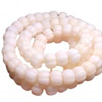 108 perles de Mala, Bodhi blanc, Citrouille, unisexe & styles différents pour le choix, 108PC/brin, Vendu par brin