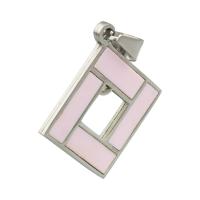 Stainless Steel Pendants 304 Stainless Steel with Acrylic fashion jewelry & Unisex original color Approx 4.5mm Sold By PC